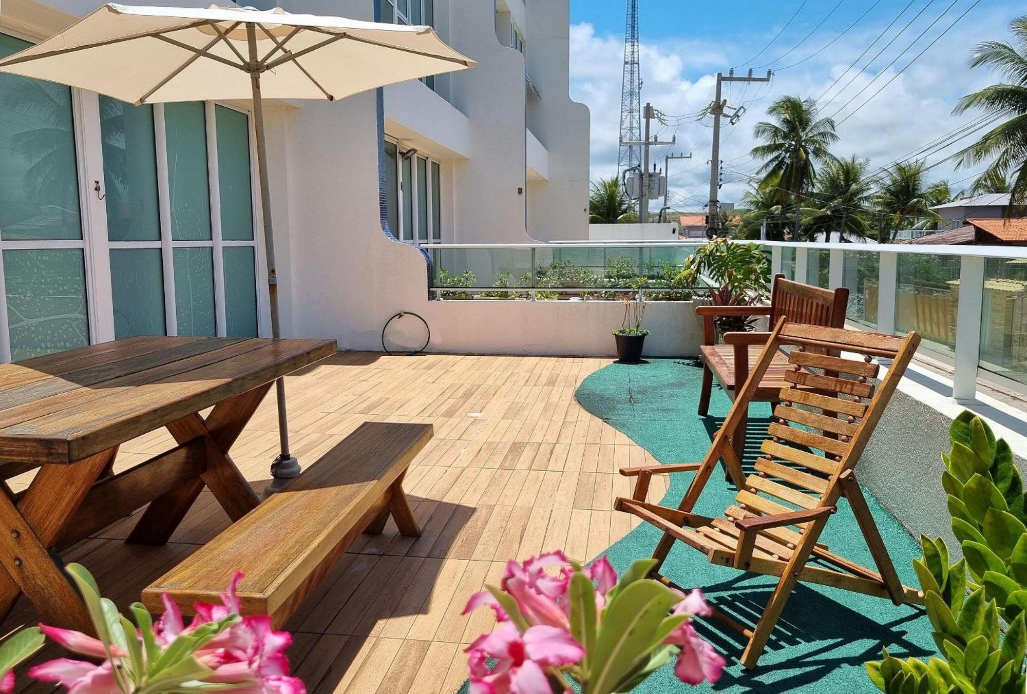 Areias Do Mar | 2 Quartos Garden Familia A113 Barra de São Miguel Eksteriør bilde